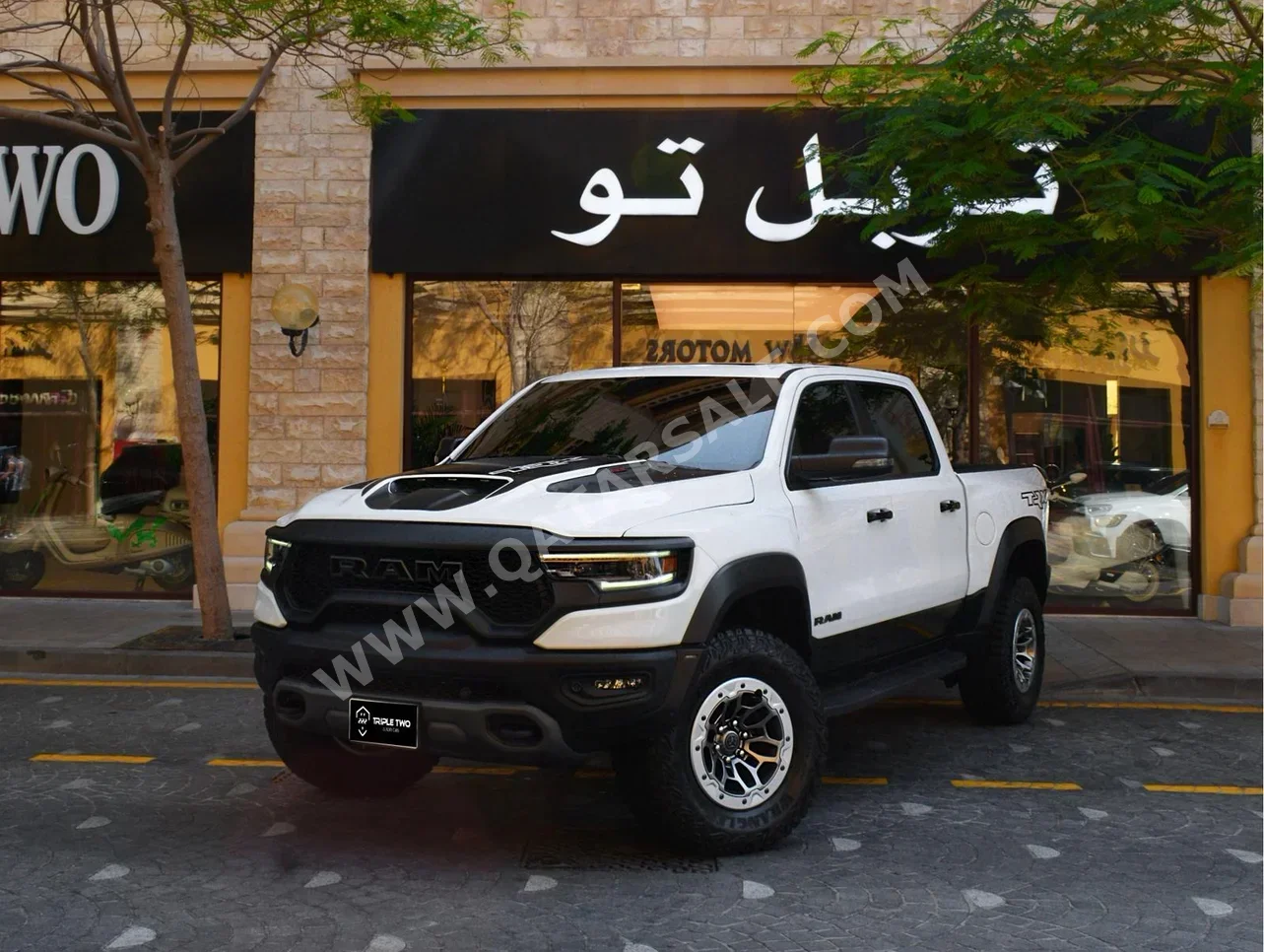 دودج  رام  تي أر إكس  2024  اوتوماتيك  2,740 كم  8 سلندر  دفع رباعي  بيكب  أبيض  تحت الضمان