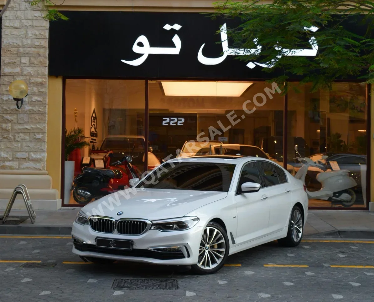 BMW  5-Series  530i  2017  Automatic  134,860 Km  4 Cylinder  Rear Wheel Drive (RWD)  Sedan  White  With Warranty