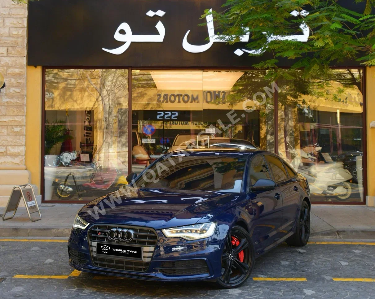 Audi  S  6  2013  Automatic  138,740 Km  8 Cylinder  Rear Wheel Drive (RWD)  Sedan  Dark Blue