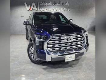 تويوتا  تندرا  2023  اوتوماتيك  13,000 كم  8 سلندر  دفع رباعي  بيكب  أزرق غامق  تحت الضمان