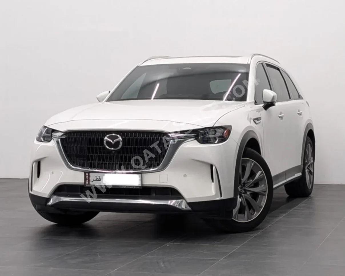 Mazda  CX  90  2025  Automatic  22,300 Km  6 Cylinder  All Wheel Drive (AWD)  SUV  White  With Warranty