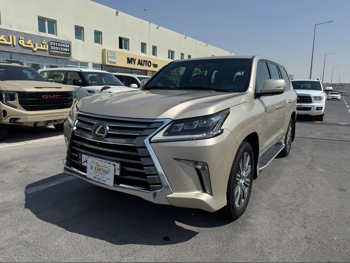 Lexus  LX  570  2016  Automatic  131,000 Km  8 Cylinder  Four Wheel Drive (4WD)  SUV  Gold