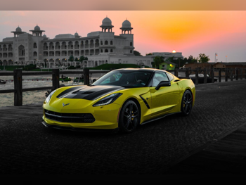 Chevrolet  Corvette  Z51  2016  Automatic  190,000 Km  8 Cylinder  Rear Wheel Drive (RWD)  Coupe / Sport  Yellow