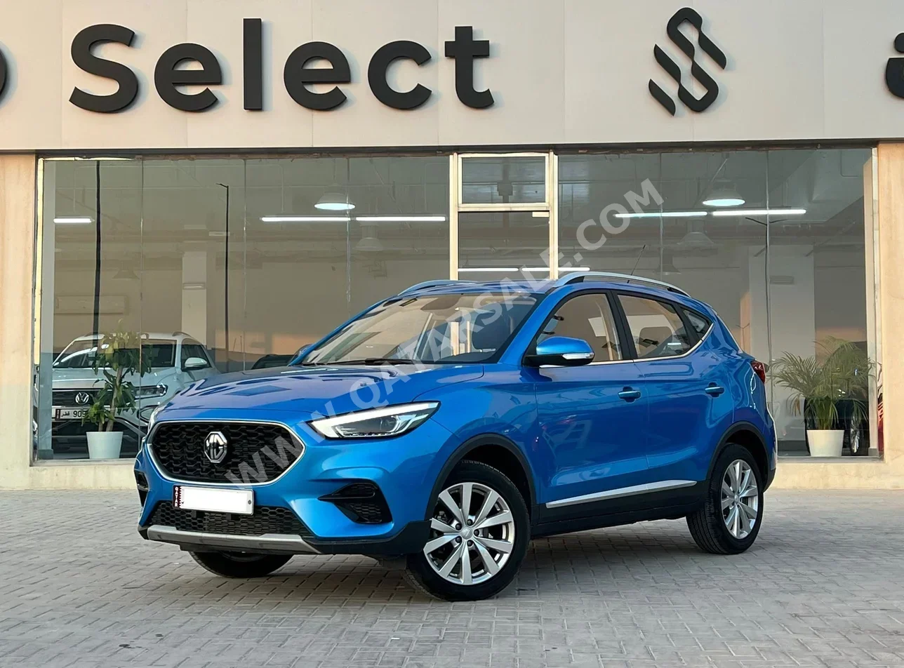 MG  Zs  2025  Automatic  10,000 Km  4 Cylinder  Front Wheel Drive (FWD)  SUV  Blue  With Warranty