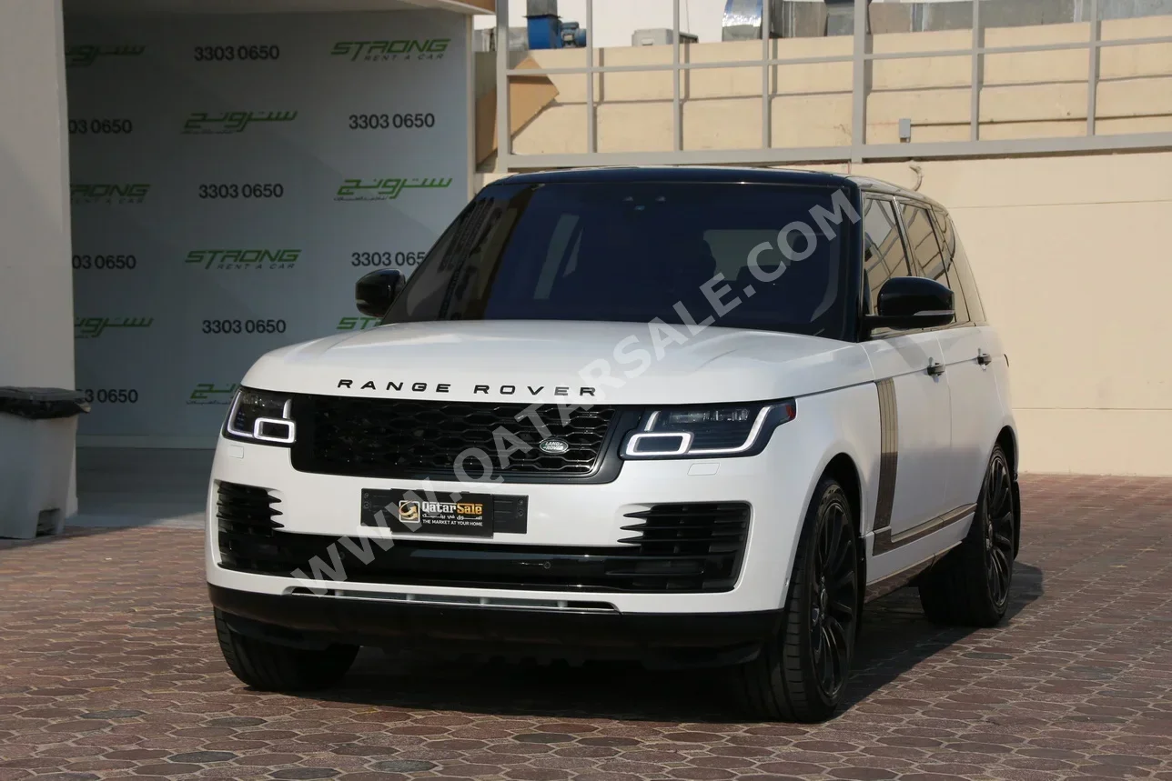 Land Rover  Range Rover  Vogue  Autobiography  2019  Automatic  220,000 Km  6 Cylinder  Four Wheel Drive (4WD)  SUV  White