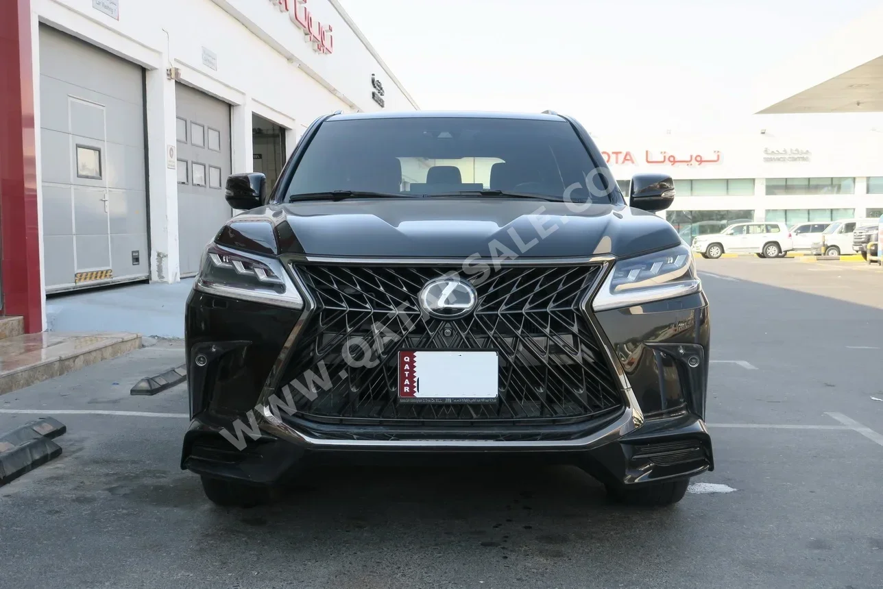 لكزس ال اكس 570 اس بلاك ايديشن 2020 اوتوماتيك 83,000 كم 8 سلندر دفع رباعي اس يو في أسود