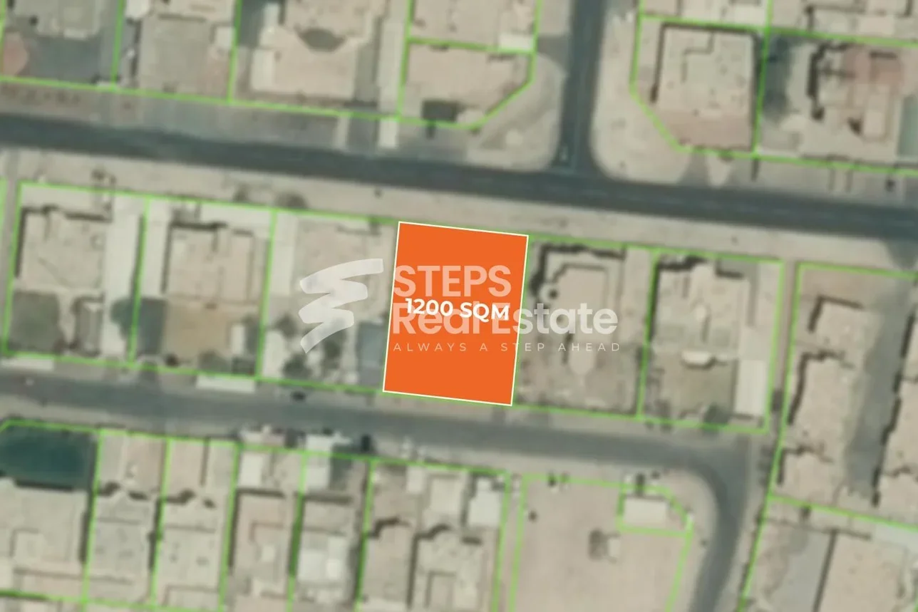 Lands For Sale in Al Rayyan  - Al Gharrafa  -Area Size 1,200 Square Meter