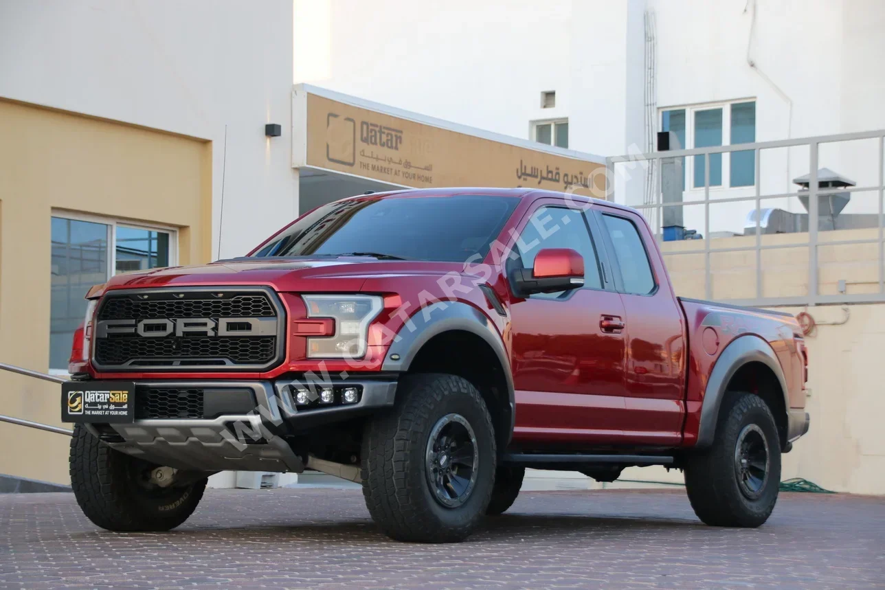 Ford  Raptor  2017  Automatic  116,000 Km  6 Cylinder  Four Wheel Drive (4WD)  Pick Up  Maroon