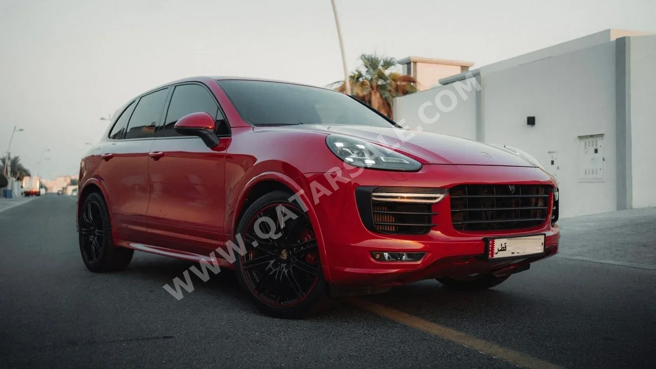 Porsche  Cayenne  GTS  2016  Automatic  123,000 Km  6 Cylinder  All Wheel Drive (AWD)  SUV  Red  With Warranty