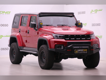 BAIC  BJ40 PRO  2025  Automatic  900 Km  4 Cylinder  Four Wheel Drive (4WD)  SUV  Red  With Warranty