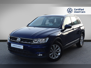 Volkswagen  Tiguan  1.4 TSI  2018  Automatic  42,000 Km  4 Cylinder  Front Wheel Drive (FWD)  SUV  Blue