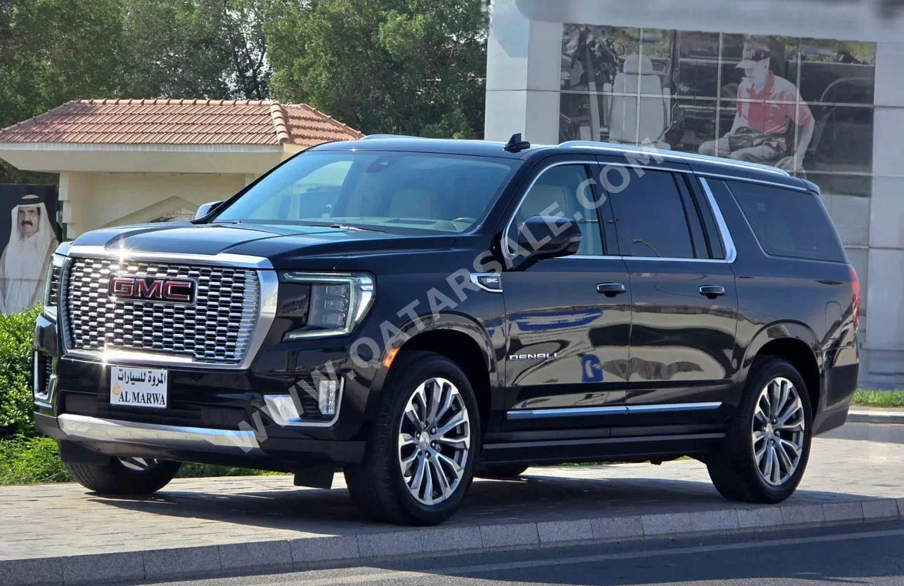 GMC  Yukon  Denali XL  2021  Automatic  120,000 Km  8 Cylinder  Four Wheel Drive (4WD)  SUV  Black