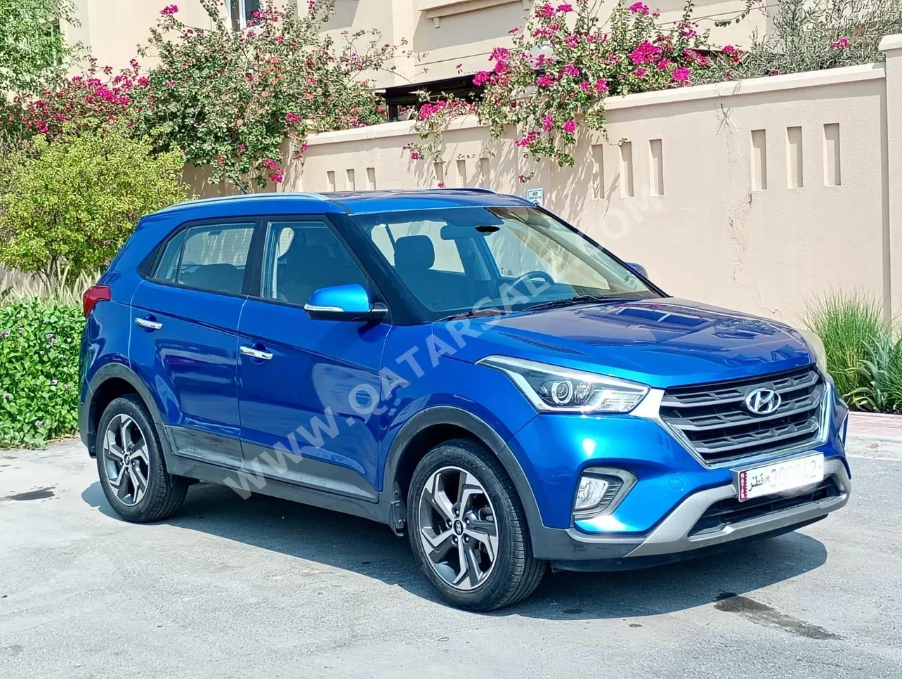 Hyundai  Creta  2019  Automatic  57,000 Km  4 Cylinder  Front Wheel Drive (FWD)  SUV  Blue