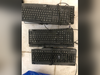 Keyboards - Black  - Wired