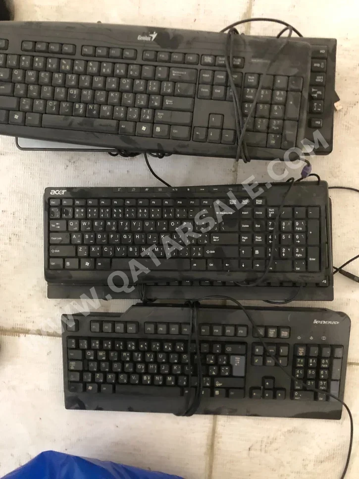 Keyboards - Black  - Wired