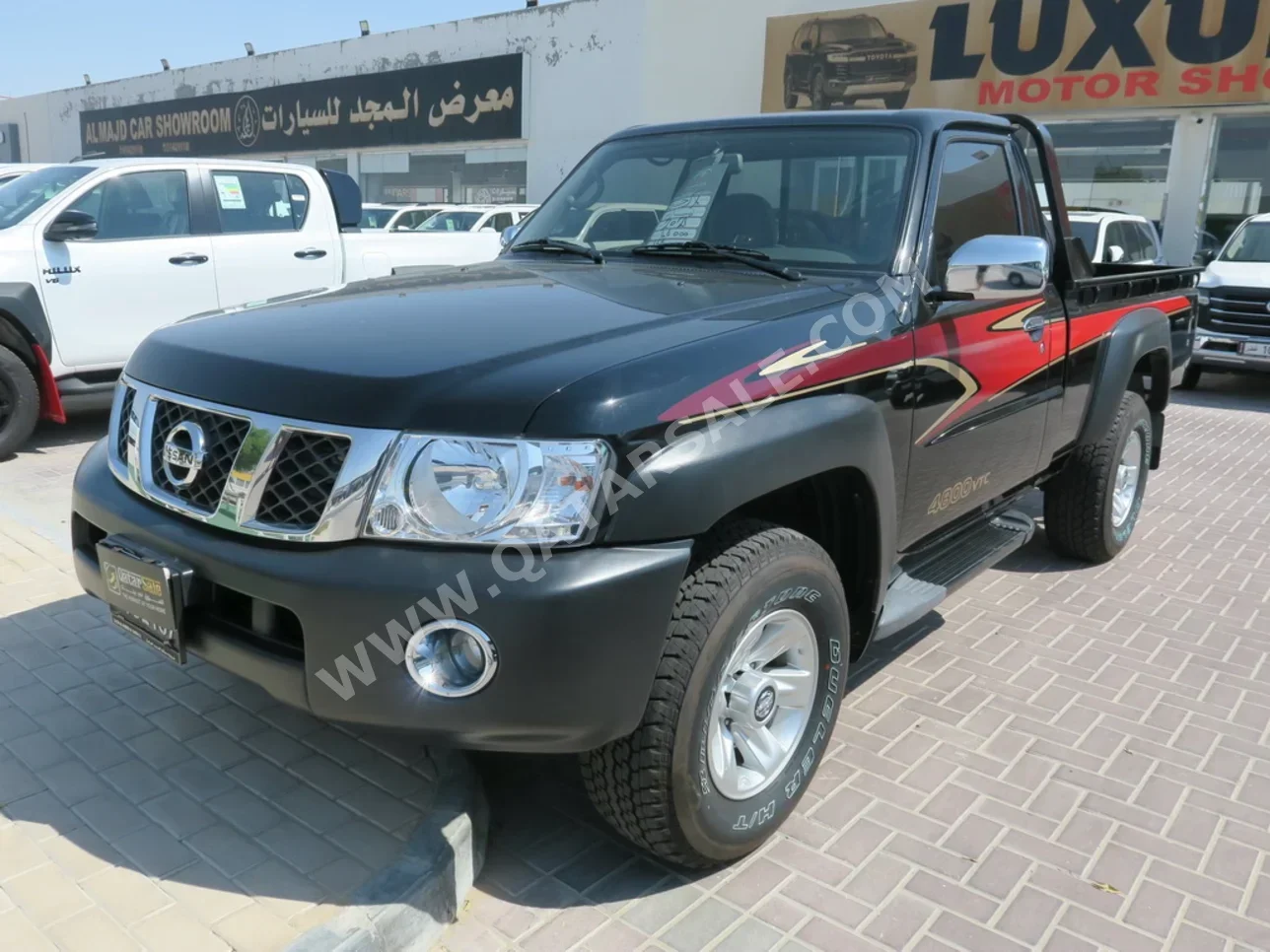 Nissan  Patrol  Pickup  2021  Manual  46,000 Km  6 Cylinder  Four Wheel Drive (4WD)  Pick Up  Black