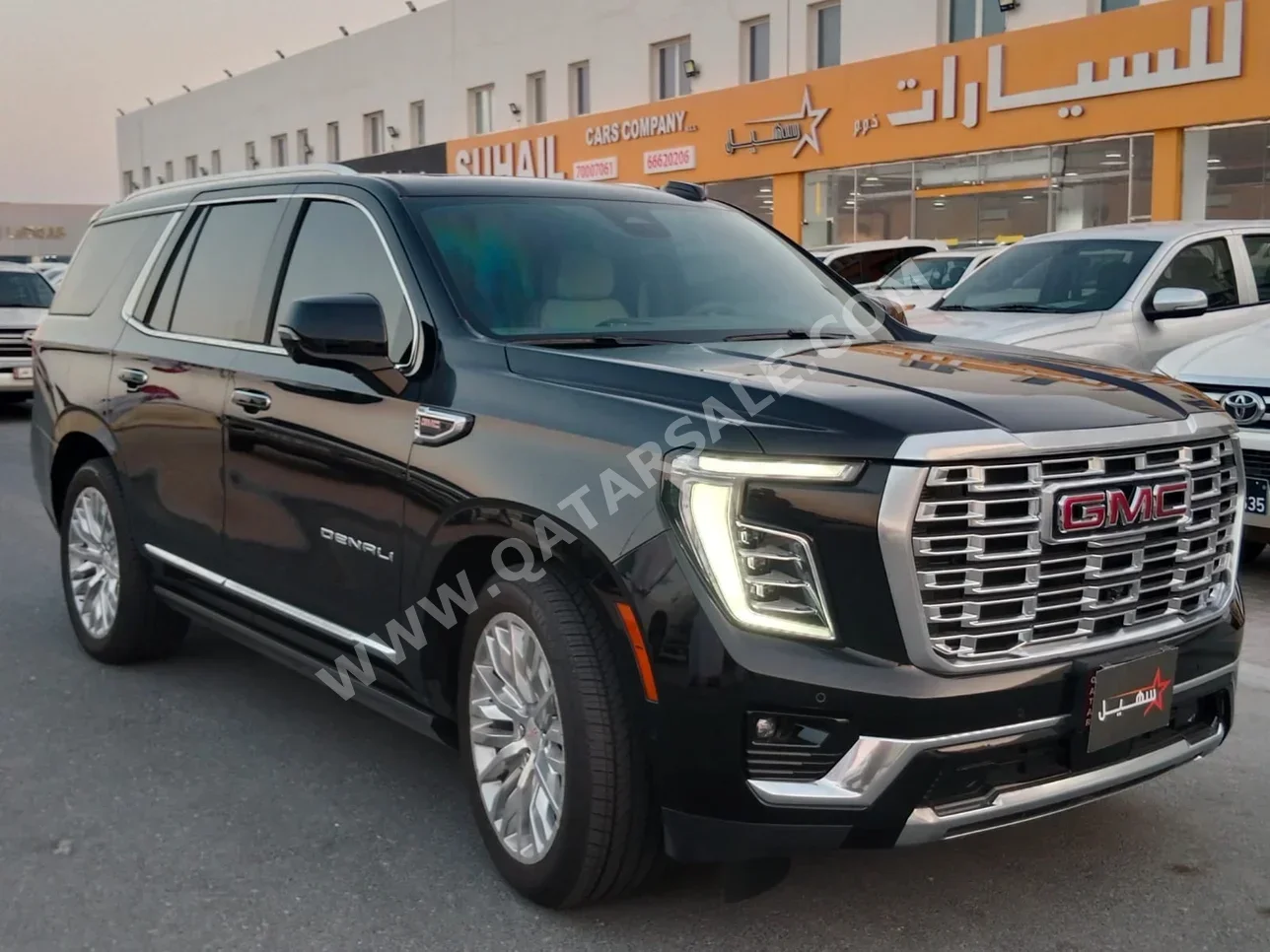 GMC  Yukon  Denali  2025  Automatic  2,000 Km  8 Cylinder  Four Wheel Drive (4WD)  SUV  Black  With Warranty