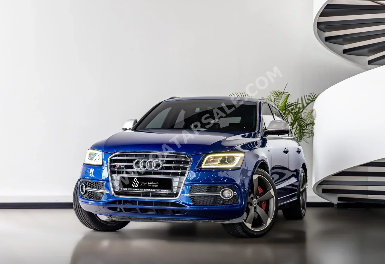 Audi  SQ5  2017  Automatic  151,000 Km  6 Cylinder  All Wheel Drive (AWD)  SUV  Blue
