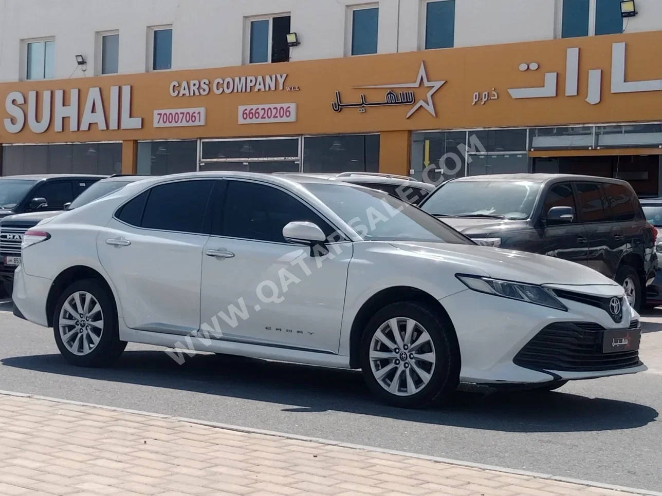 Toyota  Camry  GL  2018  Automatic  181,000 Km  4 Cylinder  Front Wheel Drive (FWD)  Sedan  White