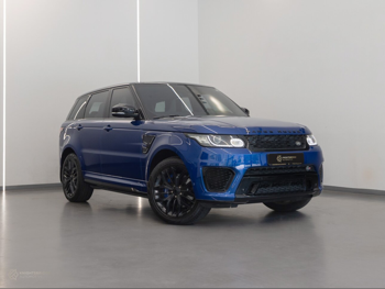 Land Rover  Range Rover  Sport SVR  2015  Automatic  96,840 Km  8 Cylinder  Four Wheel Drive (4WD)  SUV  Blue
