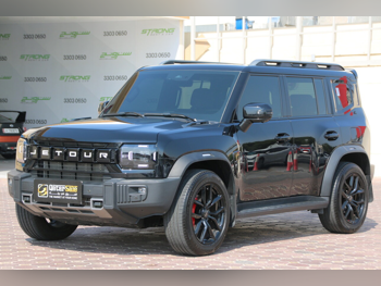 Jetour  T2  2025  Automatic  35,000 Km  4 Cylinder  Four Wheel Drive (4WD)  SUV  Black  With Warranty