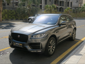 Jaguar  F-Pace  R Sport  2017  Automatic  95,000 Km  6 Cylinder  Four Wheel Drive (4WD)  SUV  Gray