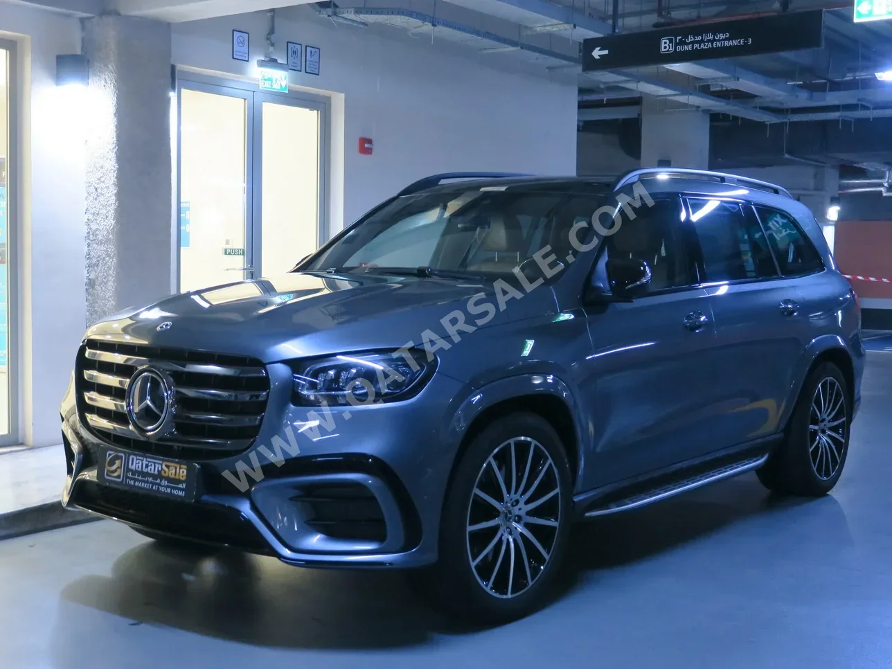 Mercedes-Benz  GLS  450  2024  Automatic  6,000 Km  6 Cylinder  Four Wheel Drive (4WD)  SUV  Gray  With Warranty