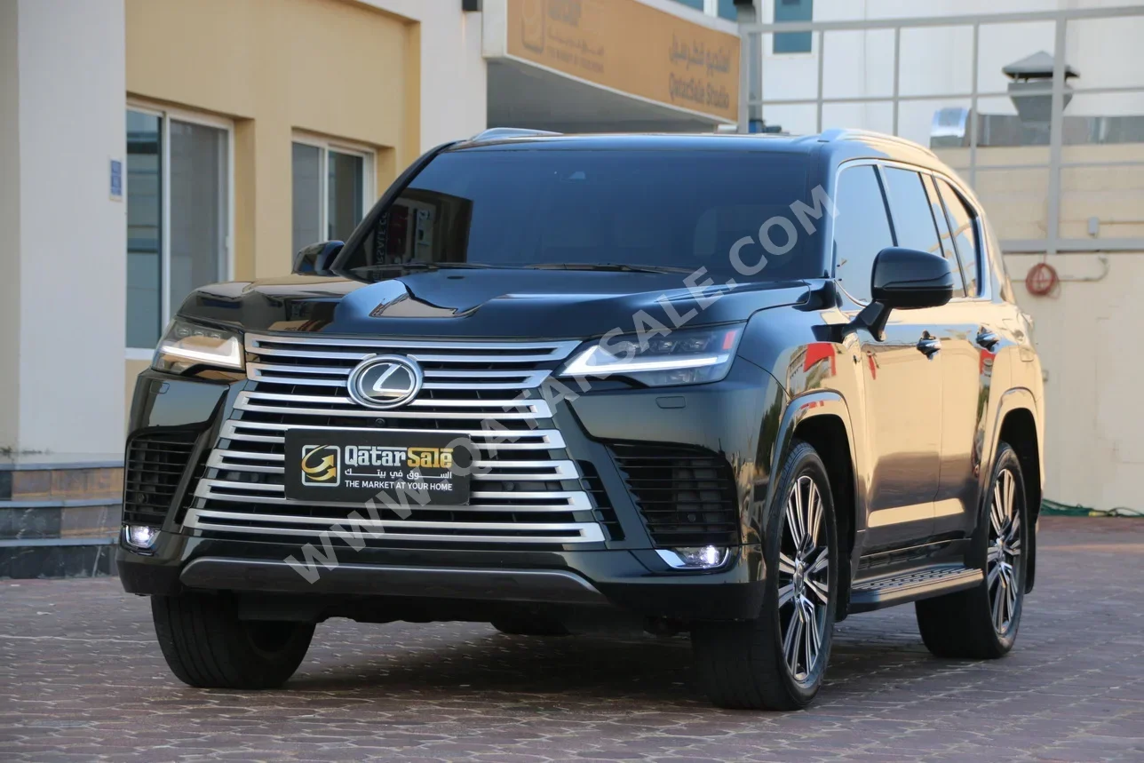 Lexus  LX  600 Luxury  2023  Automatic  28,000 Km  6 Cylinder  Four Wheel Drive (4WD)  SUV  Black
