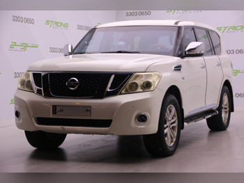 Nissan  Patrol  LE  2012  Automatic  183,000 Km  8 Cylinder  Four Wheel Drive (4WD)  SUV  White