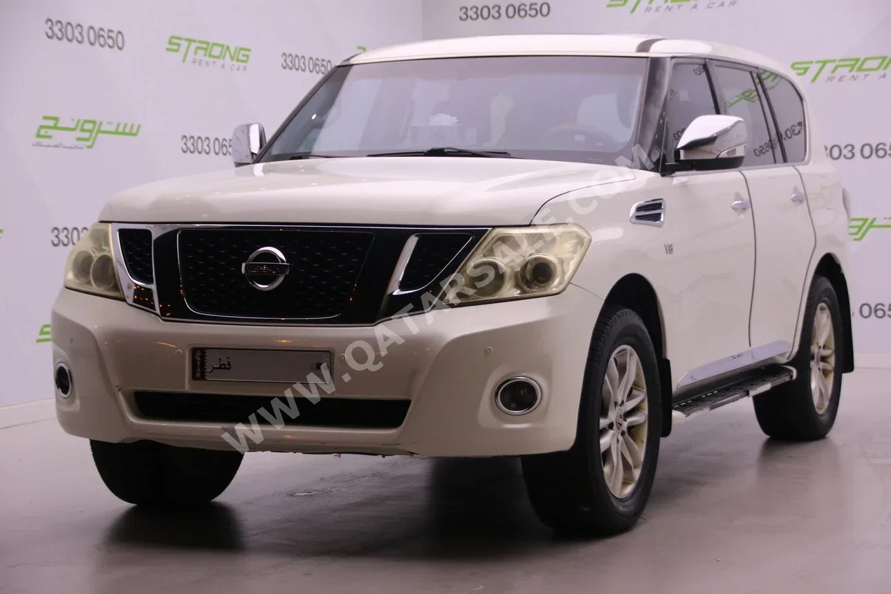 Nissan  Patrol  LE  2012  Automatic  183,000 Km  8 Cylinder  Four Wheel Drive (4WD)  SUV  White