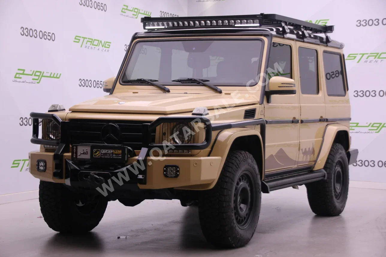 Mercedes-Benz  G-Class  500  2014  Automatic  97,000 Km  8 Cylinder  Four Wheel Drive (4WD)  SUV  Beige