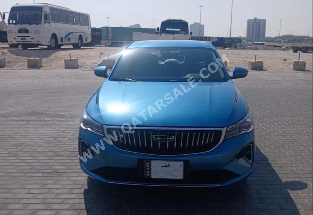 Geely  Emgrand  2025  Automatic  0 Km  4 Cylinder  Front Wheel Drive (FWD)  Sedan  Dark Blue  With Warranty