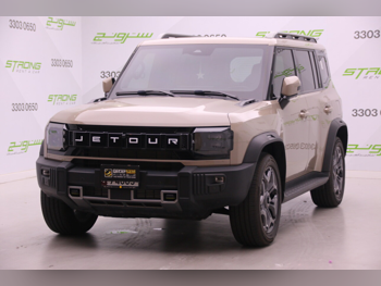 Jetour  T2  Luxury  2025  Automatic  10,000 Km  4 Cylinder  Four Wheel Drive (4WD)  SUV  Brown  With Warranty