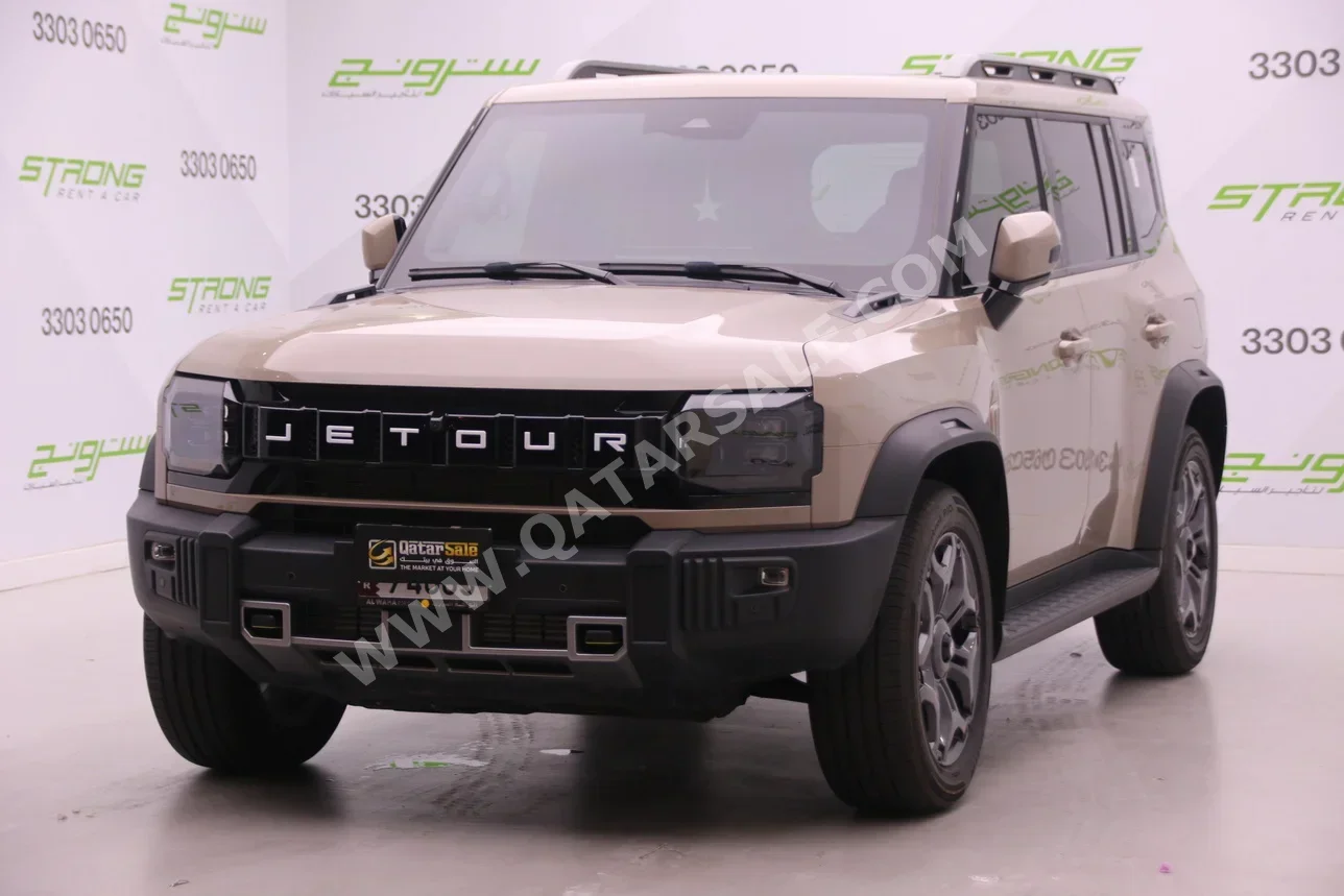 Jetour  T2  Luxury  2025  Automatic  10,000 Km  4 Cylinder  Four Wheel Drive (4WD)  SUV  Brown  With Warranty