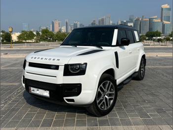 Land Rover  Defender  110  2023  Automatic  55,000 Km  4 Cylinder  Four Wheel Drive (4WD)  SUV  White  With Warranty