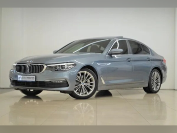 BMW  5-Series  530i  2020  Automatic  87,500 Km  4 Cylinder  Rear Wheel Drive (RWD)  Sedan  Gray  With Warranty