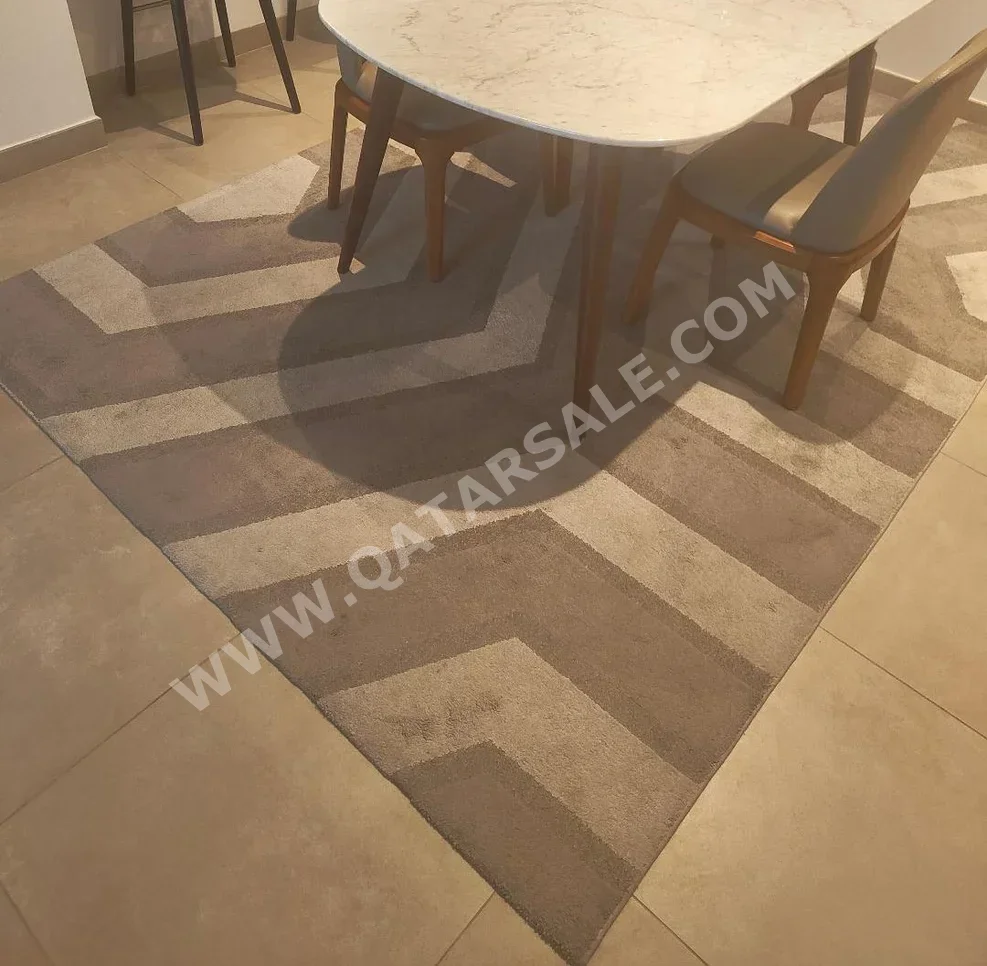 Rugs Gray  Medium  Custom  Turkey  2022  Rectangle  Geometric  200  by 300
