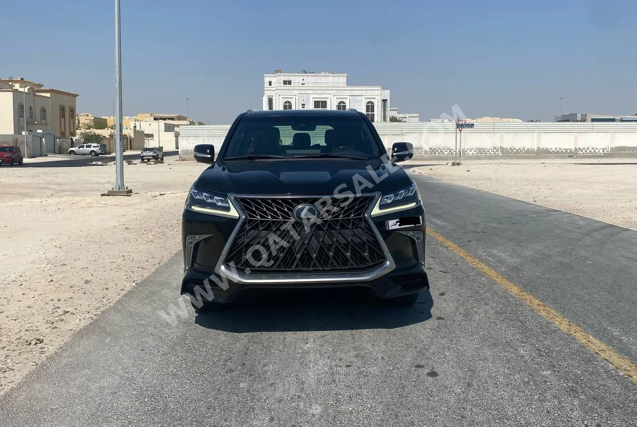 لكزس  ال اكس  570 اس  2018  اوتوماتيك  105,000 كم  8 سلندر  دفع رباعي  اس يو في  أسود
