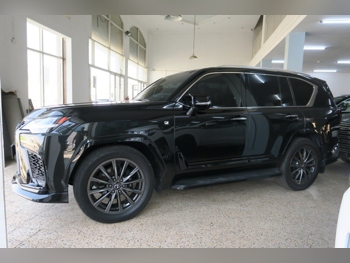 Lexus  LX  600 F Sport  2024  Automatic  60,000 Km  6 Cylinder  Four Wheel Drive (4WD)  SUV  Black  With Warranty