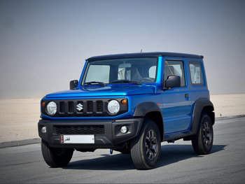 Suzuki  Jimny  2021  Automatic  1,100 Km  4 Cylinder  Four Wheel Drive (4WD)  SUV  Blue  With Warranty