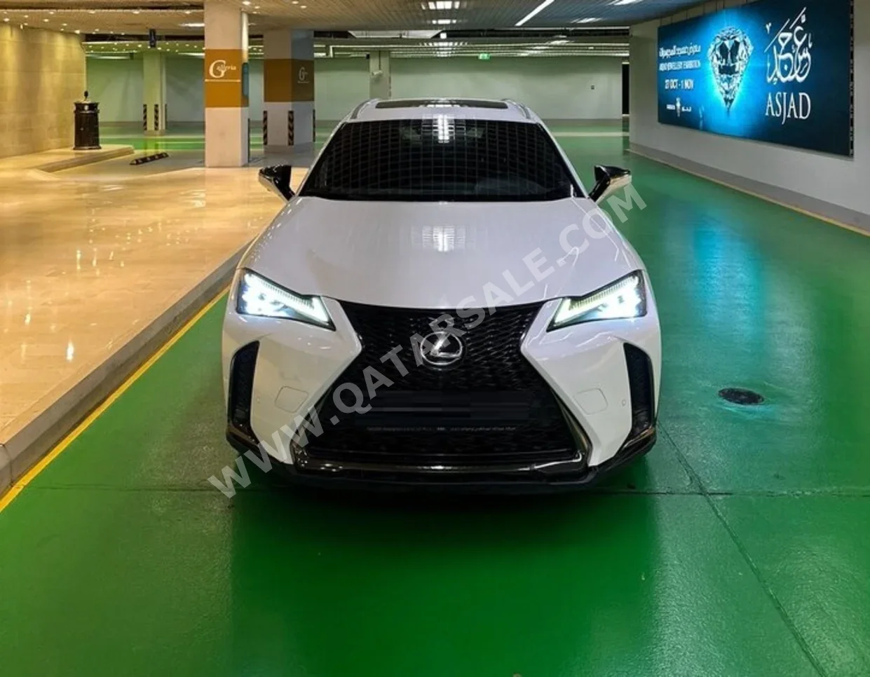 Lexus  UX  200 F Sport  2019  Automatic  134,066 Km  4 Cylinder  Four Wheel Drive (4WD)  Hatchback  White