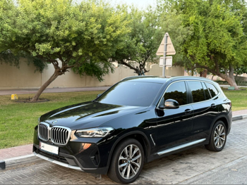 BMW  X-Series  X3  2023  Automatic  74,000 Km  4 Cylinder  Four Wheel Drive (4WD)  SUV  Black  With Warranty