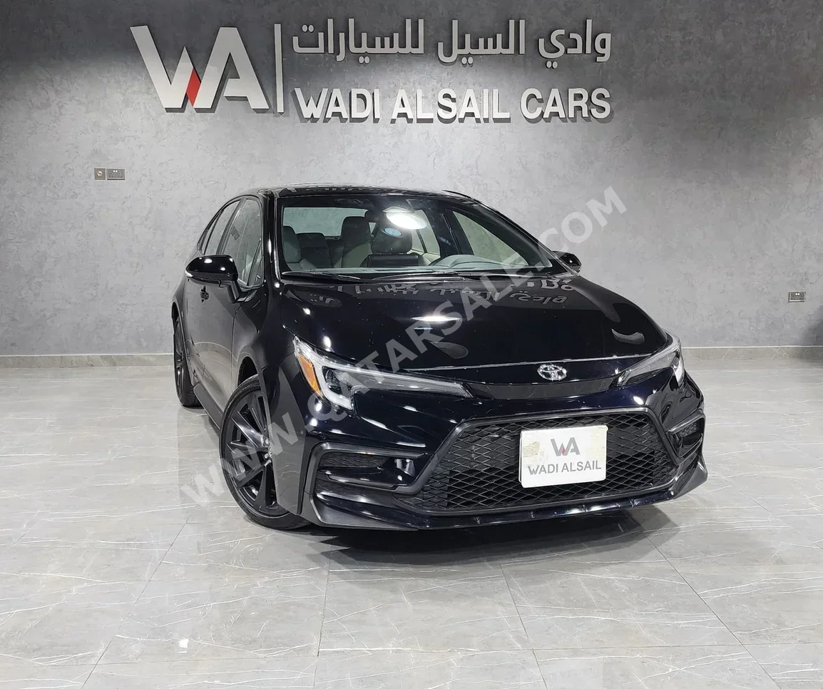 Toyota  Corolla  2023  Automatic  33,000 Km  4 Cylinder  Front Wheel Drive (FWD)  Sedan  Black  With Warranty