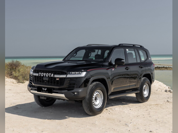 Toyota  Land Cruiser  GR Sport Twin Turbo  2022  Automatic  46,000 Km  6 Cylinder  Four Wheel Drive (4WD)  SUV  Black  With Warranty