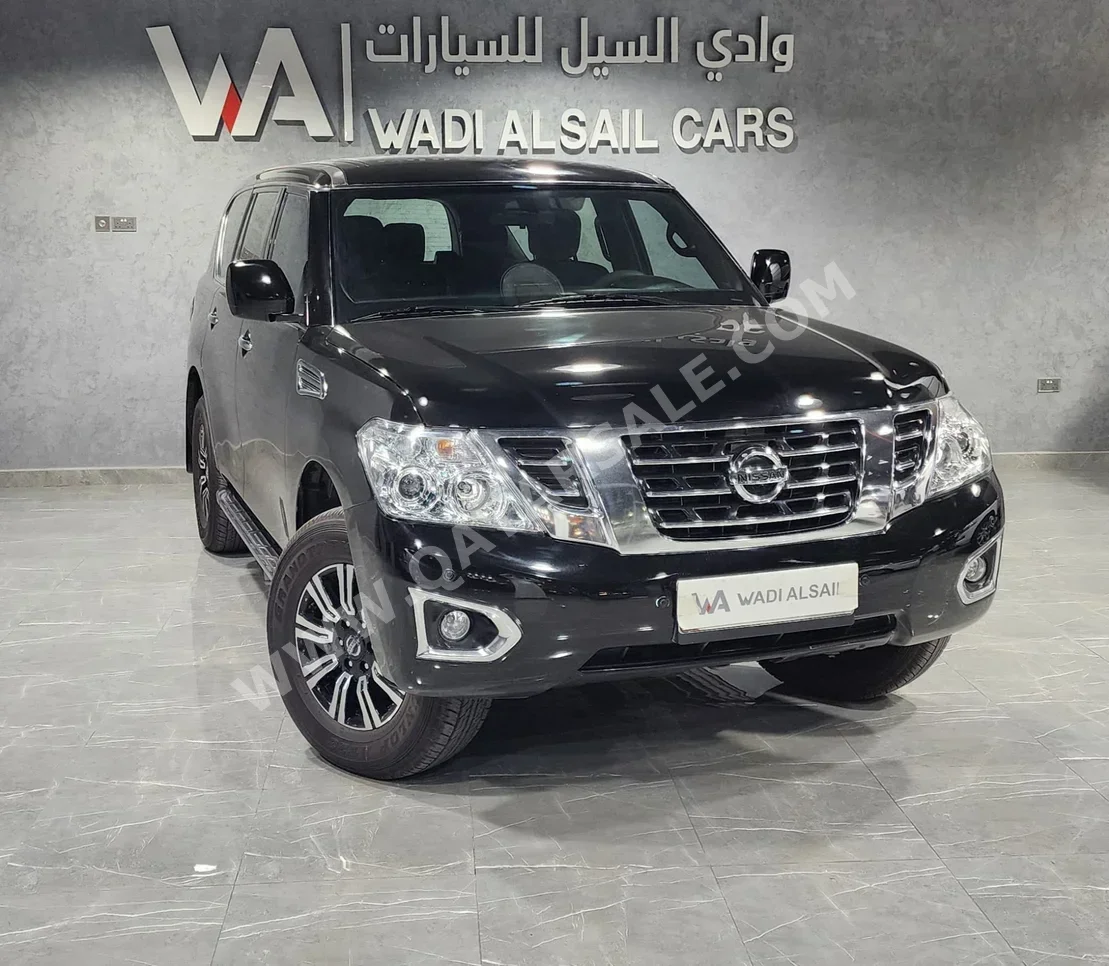 Nissan  Patrol  XE  2018  Automatic  218,000 Km  6 Cylinder  Four Wheel Drive (4WD)  SUV  Black