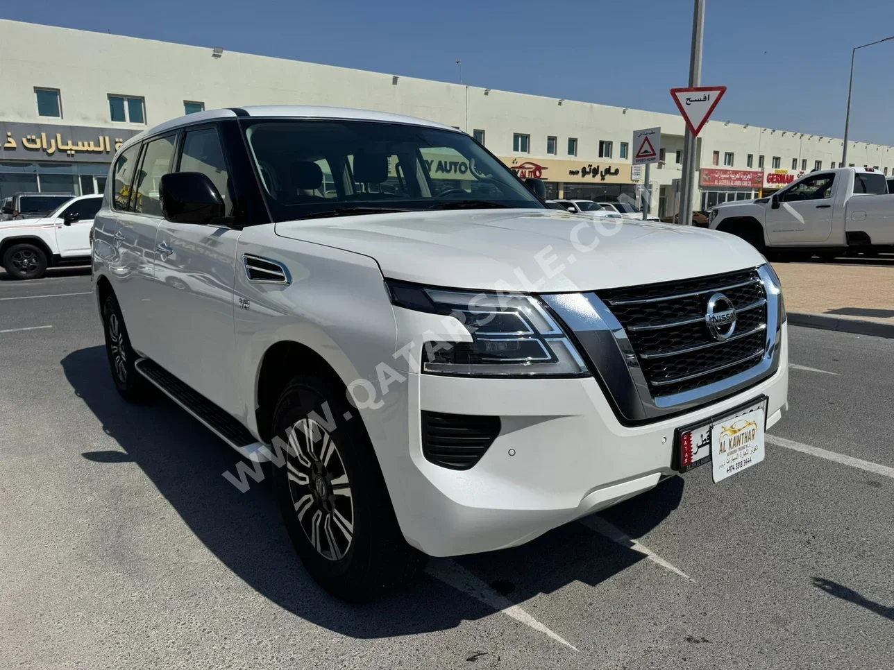 Nissan  Patrol  XE  2021  Automatic  84,000 Km  8 Cylinder  Four Wheel Drive (4WD)  SUV  White