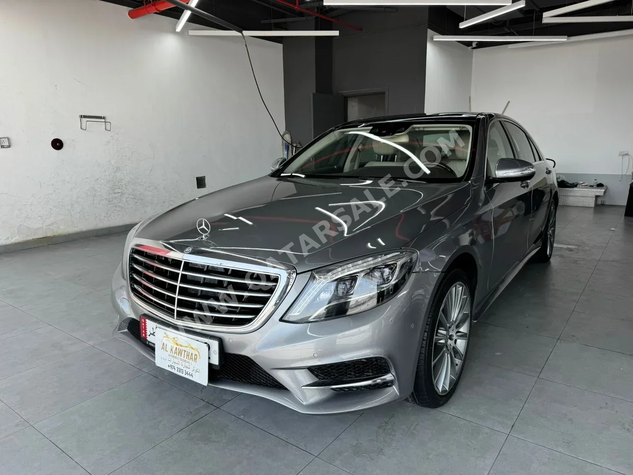 Mercedes-Benz  S-Class  400  2015  Automatic  135,000 Km  6 Cylinder  Rear Wheel Drive (RWD)  Sedan  Gray
