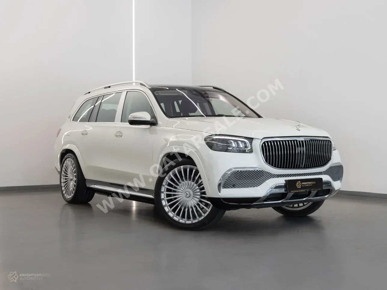 Mercedes-Benz  Maybach  GLS 600  2022  Automatic  4,500 Km  8 Cylinder  Four Wheel Drive (4WD)  SUV  White  With Warranty