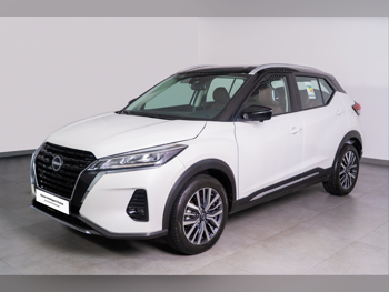 Nissan  Kicks  SL  2024  Automatic  128 Km  4 Cylinder  Front Wheel Drive (FWD)  SUV  White  With Warranty