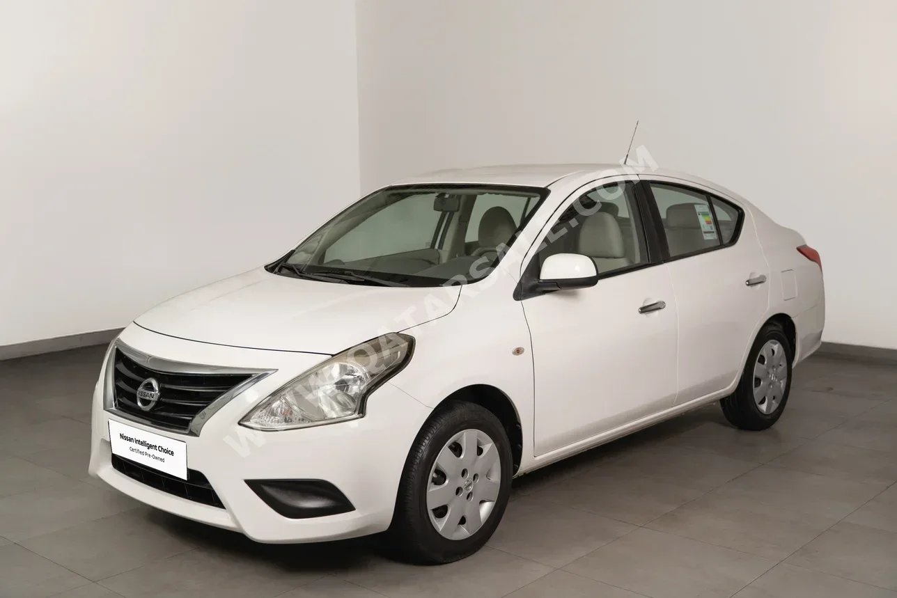 Nissan  Sunny  2022  Automatic  52,508 Km  4 Cylinder  Front Wheel Drive (FWD)  Sedan  White  With Warranty